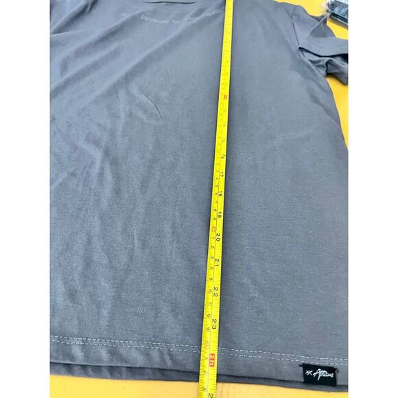 Atticus Don’t Promise To Live Forever Gray Short Sleeve Graphic Tee Size Small - Picture 8 of 9